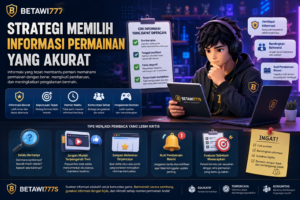 BETAWI777: Strategi Memilih Informasi Permainan Yang Akurat